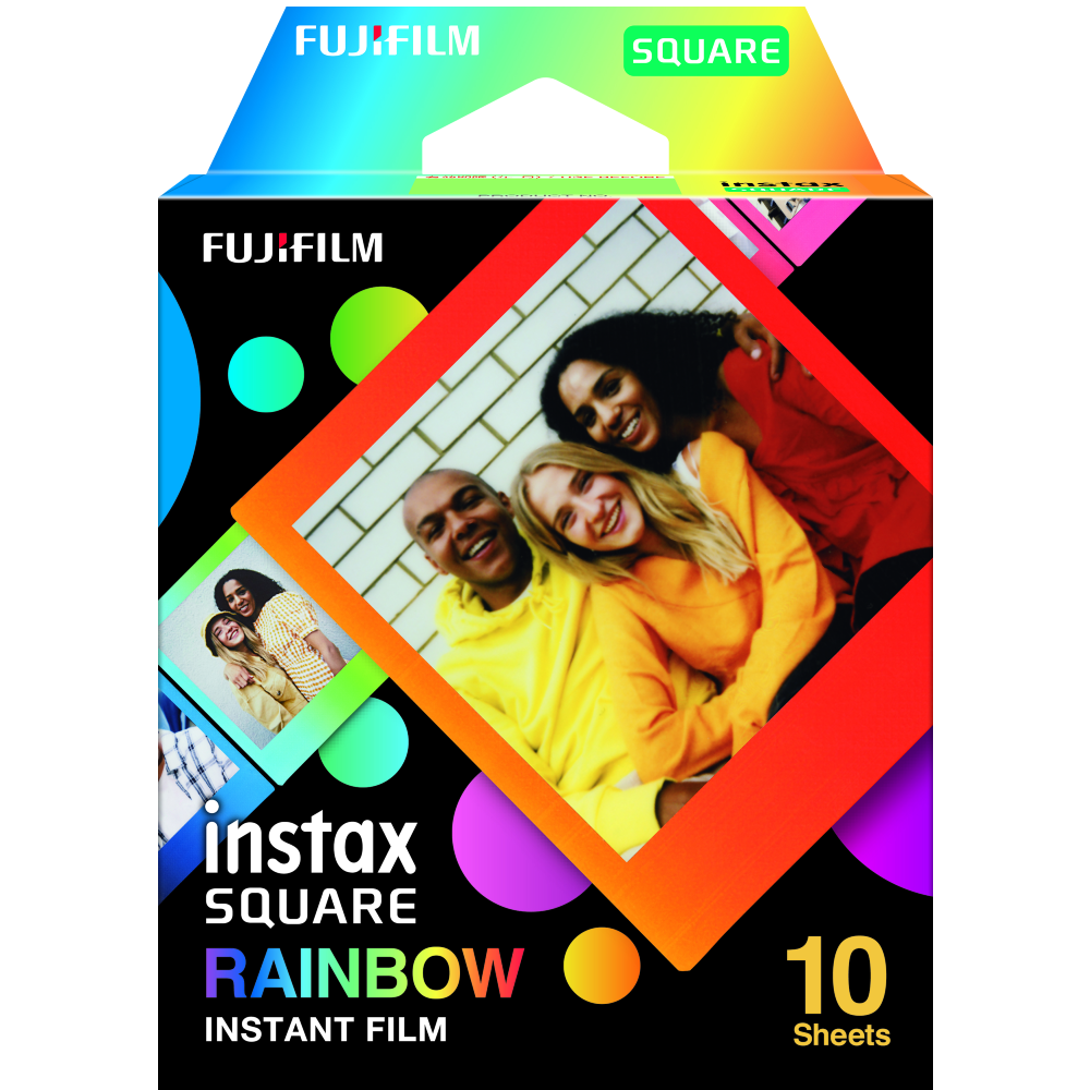 Fujifilm INSTAX SQUARE 10 Film Regenbogen